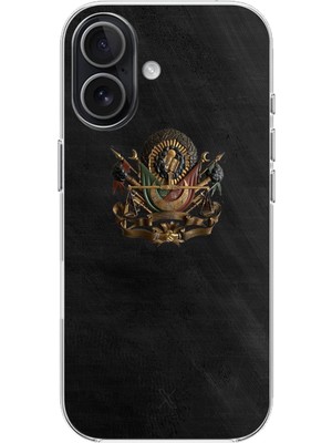TechTree iPhone 17 Uyumlu Osmanlı Tuğrası Detaylı Baskılı Silikon Kılıf