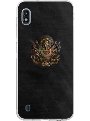 TechTree Samsung Galaxy A10 Uyumlu Osmanlı Tuğrası Detaylı Baskılı Silikon Kılıf