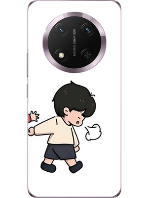 TechTree Honor Magic 7 Lite Uyumlu Zorla Götürülen Sevgili - Çift Kombini Baskılı Silikon Kılıf