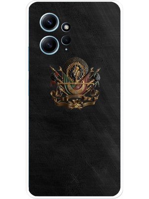TechTree Redmi Note 12 4g Uyumlu Osmanlı Tuğrası Detaylı Baskılı Silikon Kılıf