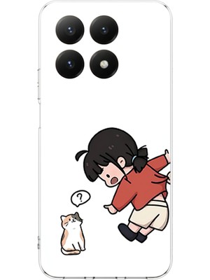 TechTree Xiaomi Mi 15T Uyumlu Zorla Çekiştirilen Sevgili - Çift Kombini Baskılı Silikon Kılıf