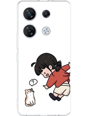 TechTree Infinix Gt 20 Pro Uyumlu Zorla Çekiştirilen Sevgili - Çift Kombini Baskılı Silikon Kılıf