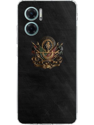 TechTree Redmi Note 11E Uyumlu Osmanlı Tuğrası Detaylı Baskılı Silikon Kılıf
