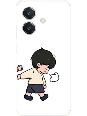 TechTree Oppo A3 Uyumlu Zorla Götürülen Sevgili - Çift Kombini Baskılı Silikon Kılıf