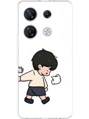 TechTree Infinix Gt 20 Pro Uyumlu Zorla Götürülen Sevgili - Çift Kombini Baskılı Silikon Kılıf