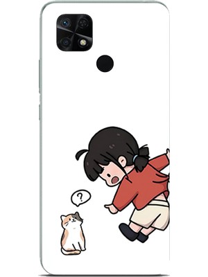 TechTree Redmi 10C - Poco C40 Uyumlu Zorla Çekiştirilen Sevgili - Çift Kombini Baskılı Silikon Kılıf