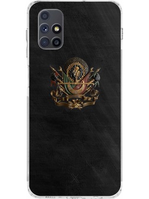 TechTree Samsung Galaxy M51 Uyumlu Osmanlı Tuğrası Detaylı Baskılı Silikon Kılıf