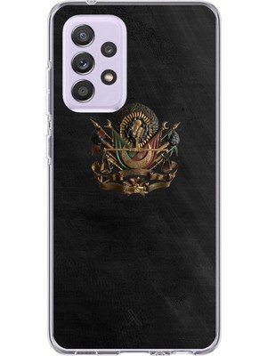 TechTree Samsung Galaxy A72 Uyumlu Osmanlı Tuğrası Detaylı Baskılı Silikon Kılıf