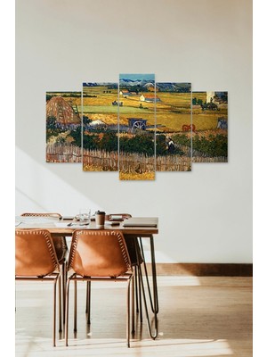 Mbb E-Ticaret Manzara 5 Parçalı Mdf Tablo