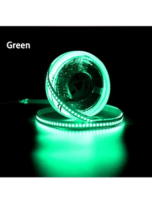 Powerr Led Aydınlatma 12 Volt 2835 Smd 240 LED 10MM Yeşil Işık Iç Mekan 5 Metre Şerit LED