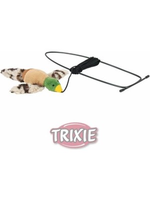 Trixie Kedi Ipli - Asmalı  Peluş Kuş 13 cm / 175 cm