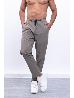 Bej Paraşüt Pantolon