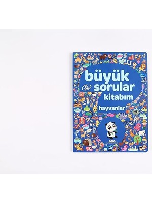 Yapı Kredi Yayınları Büyük Sorular Kitabım - Hayvanlar (Ciltli) + Seni Seviyorum Miniğim + 6 Kitap