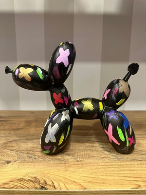 İki Cadı Tasarım Tasarım Balon Köpek 17CM x 21CM