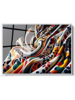 Tablonhazır Çerçeveli Yatay Cam Tablo Salon Duvar Tablosu Yatay Cam Renksoleni3 Yeni Ev Hediyesi Ofis Tablosu