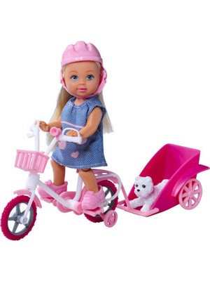 Mercansa Evi ve Römorklu Bisikleti ve Köpeği 12 cm SMB-105730783