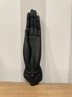 İki Cadı Tasarım Şık ve Dekoratif El Yapımı Mat Siyah El Tütsülük