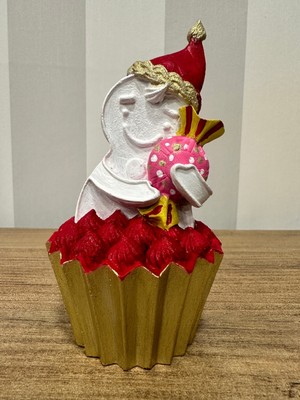 İki Cadı Tasarım Cupcake Kurabiye Adam Polyester Obje