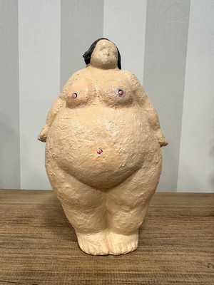 İki Cadı Tasarım Modern Soyut Lady Dekoratif Obje Polyester Heykel