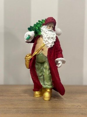 İki Cadı Tasarım Yılbaşı Ürünleri, Çantalı Paltolu Noel Baba