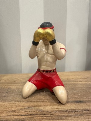İki Cadı Tasarım Kickboxer, Dövüşçü, Boksör Dekoratif Obje, Biblo