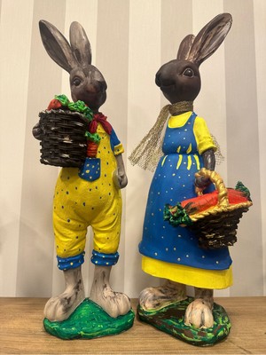 İki Cadı Tasarım Çiftçi Tavşanlar