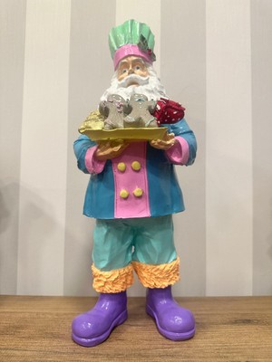 İki Cadı Tasarım Aşçı Noel Baba - Heykel, Biblo, Obje ,yılbaşı Ürünleri , Dekoratif Objeler , Şık Sunumlar