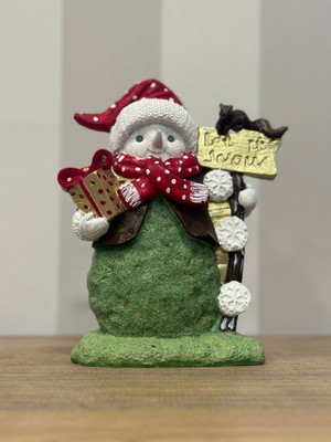 İki Cadı Tasarım Kardan Adam Let It Snow