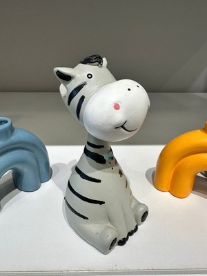 İki Cadı Tasarım Mini Zebra Dekoratif Biblo