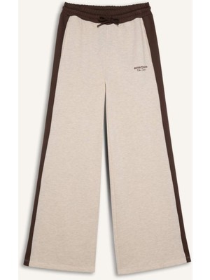 DeFacto NBA Boston Celtics Wide Leg Cepli Geniş Paça Standart Boy Eşofman Altı F0211AX25AU