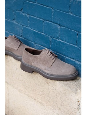 Vantaggio Shoes Delfino Süet %100 Hakiki Deri Erkek Klasik Günlük Ayakkabı
