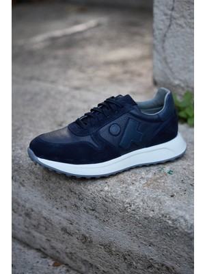 Vantaggio Shoes Joao  %100 Hakiki Deri Erkek Sneaker Ayakkabı