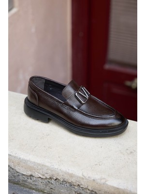 Vantaggio Shoes Veltino %100 Hakiki Deri Erkek Klasik Ayakkabı