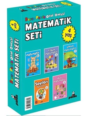 Okul Öncesi 4 Yaş Matematik Seti (5 Kitap)