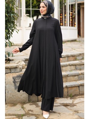 Kadeem Giyim Nessa Hac & Umre Takımı – Viskon Yıldız Kumaş (38–48 Beden)