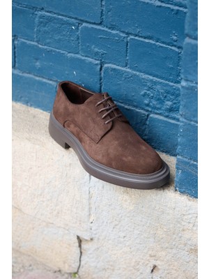 Vantaggio Shoes Delfino Süet %100 Hakiki Deri Erkek Klasik Günlük Ayakkabı