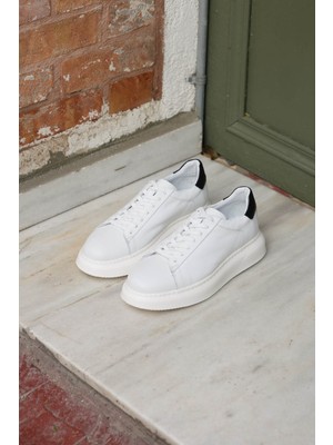Vantaggio Shoes Sorento %100 Hakiki Deri Erkek Sneaker Ayakkabı
