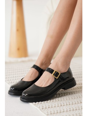 Mevese New Anairb Siyah Rugan Kadın Günlük Ayakkabı