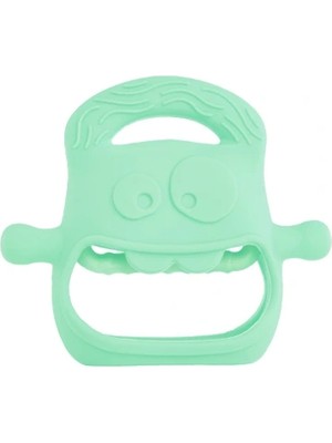 Mercansa Açık Yeşil Bebek Silikon Diş Kaşıyıcı