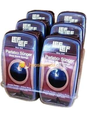 Nuri Leflef Kahverengi Hazneli Parlatıcı Sünger