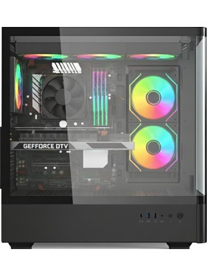XGaming XG101 WIN11 Ryzen 5 5500 16GB 512 M.2 Nvme Rtx 2060 Super 8gb T120MM Oyuncu Masaüstü Bilgisayarı