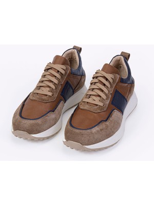 Vantaggio Shoes Marvello %100 Hakiki Deri Erkek Sneaker Ayakkabı