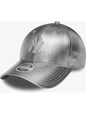 New Era New York Yankees Leo Velour Metallic 9forty Unisex Siyah Şapka.-