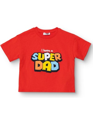Hellobaby Hellobaby Erkek Bebek Tshirt Slogan Baskılı Bisiklet Yaka Kısa Kol