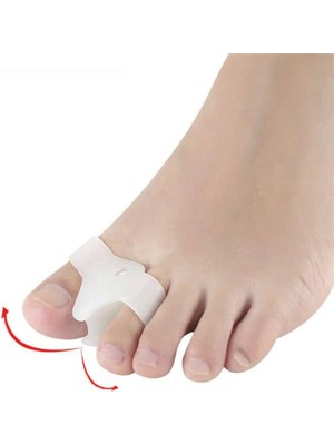 Konforlu Başparmak Ayırıcı Silikon Yüzük, Ayak Sağlığı Için Ideal