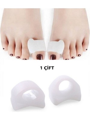 Ayak Başparmak Arası Silikon Yüzük, Rahat ve Konforlu Ayırıcı Tasarım