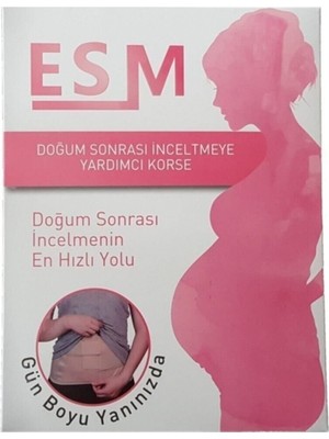Doğum Sonrası Rahat ve Şık Destek Korsesi S Beden