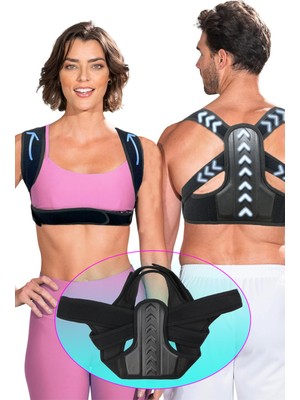 Dik Duruş Korse, Ayarlanabilir, Medikal, Kadın ve Erkek Için