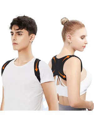 Dik Duruş Korsesi Kadın Erkek Toparlayıcı Sporcu Destekleyici