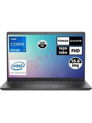 Dell Vostro 3530 Intel Core I7-1355U 32GB 4tb SSD 15.6" Fhd 120Hz Windows 11 Pro Taşınabilir Bilgisayar N1601PVNB3530U 018